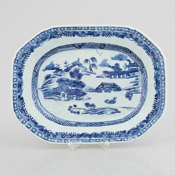 Roasting dish, company porcelain, China, Qing dynasty, Qianlong (1736-95).