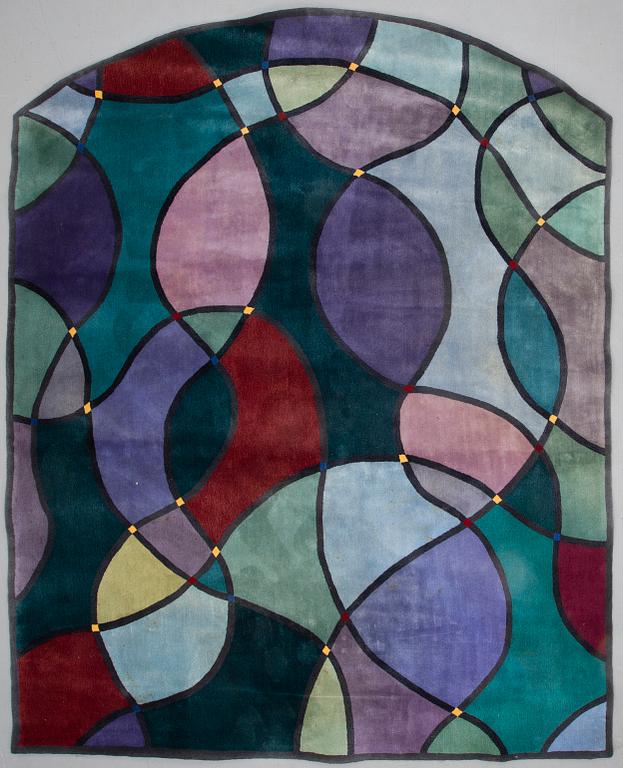 A CARPET, "Handtillverkad golvmatta", tufted, Gunilla Lagerhem Ullberg, Kasthall, ca 310,5-365 x 291,5 cm.