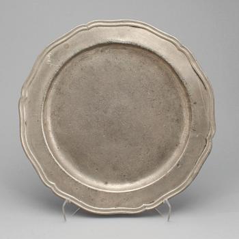 FAT, tenn, Rokoko, troligen Johan Petter Broman verksam 1779 - 1785, Vimmerby.