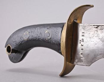 HUGGARE, samt STICKERT, 1800/1900-tal.