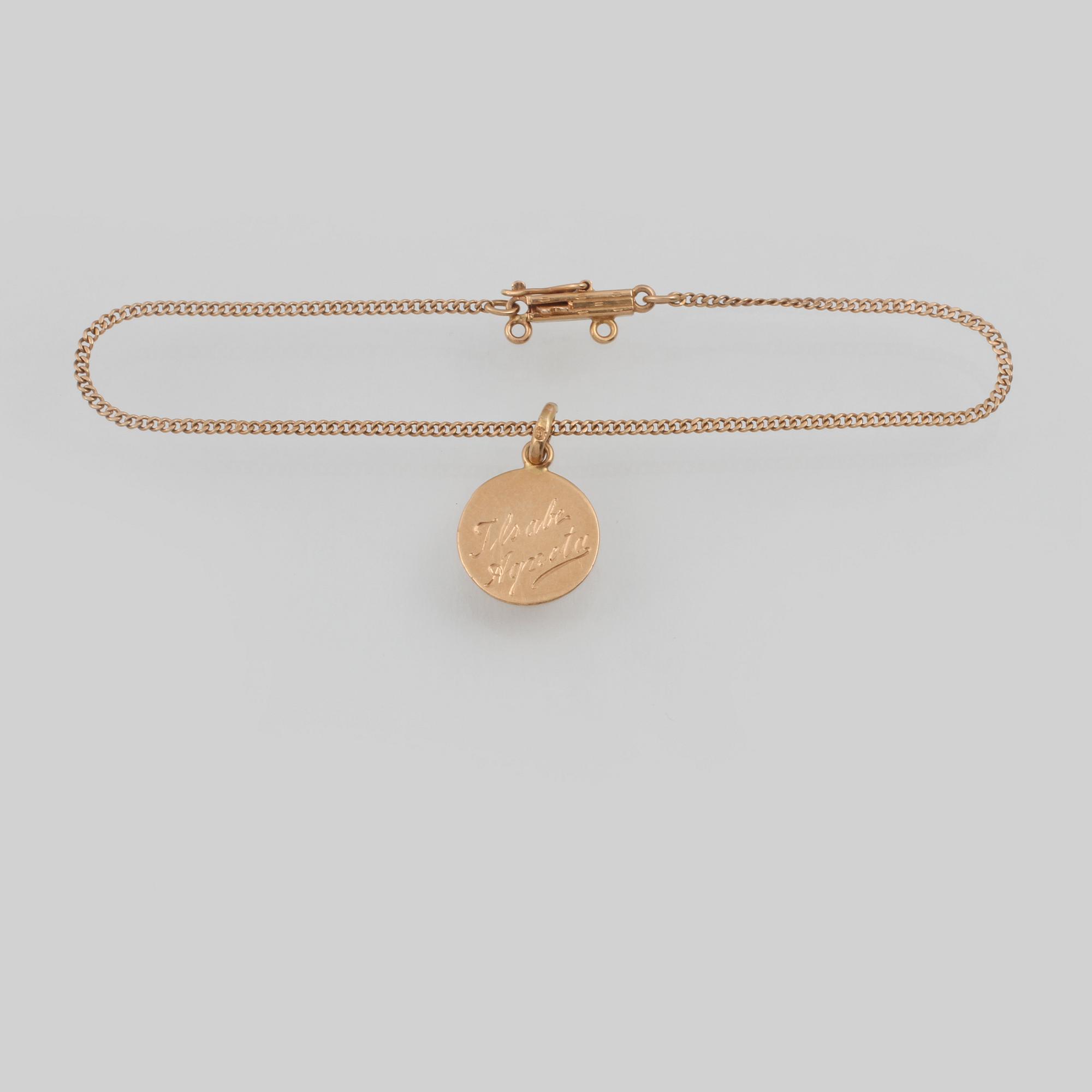 BARNARMLÄNK, 18K guld, 1,2 gram.