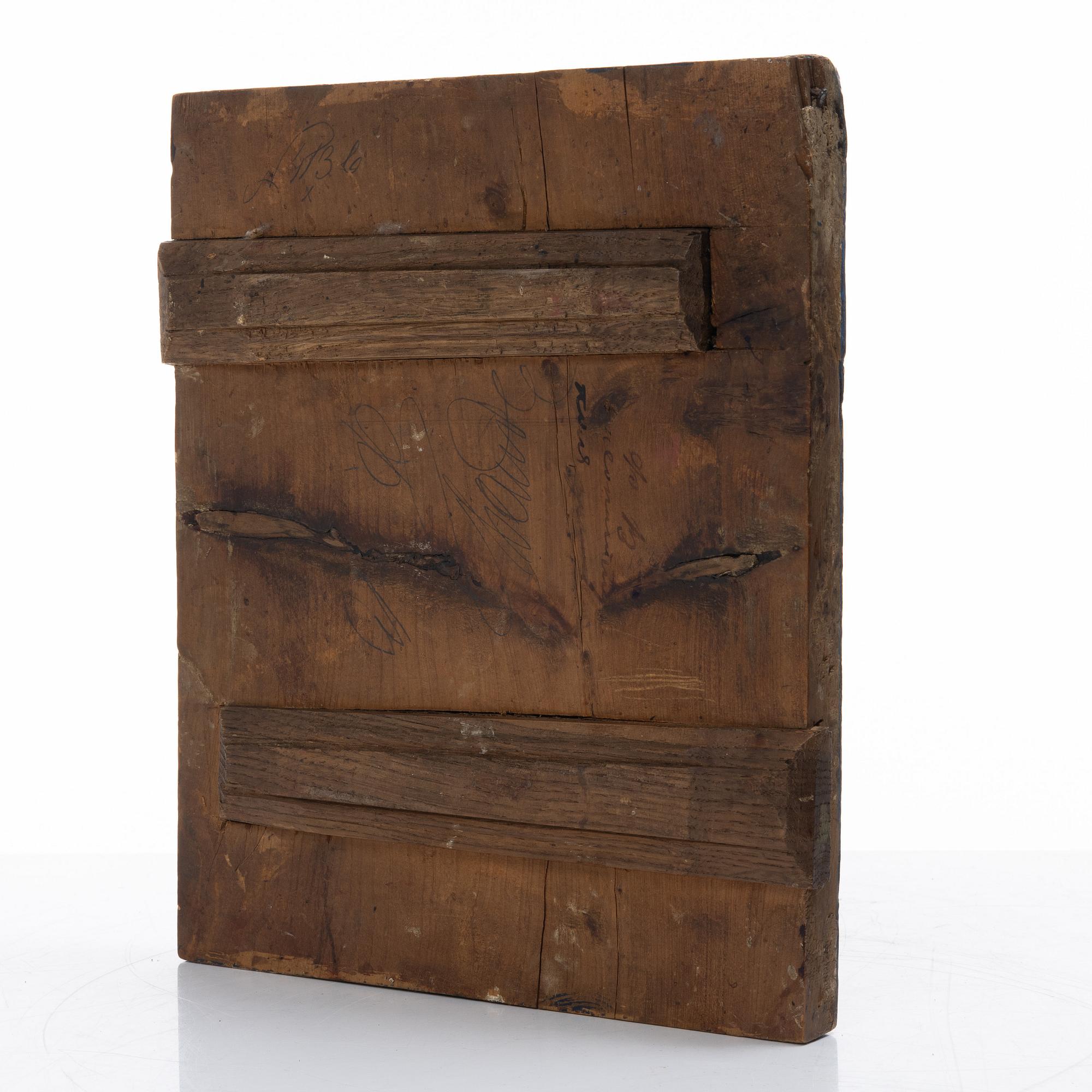 Ikon, Ryssland, 1800-tal. Vår Fru av den obrännbara busken.