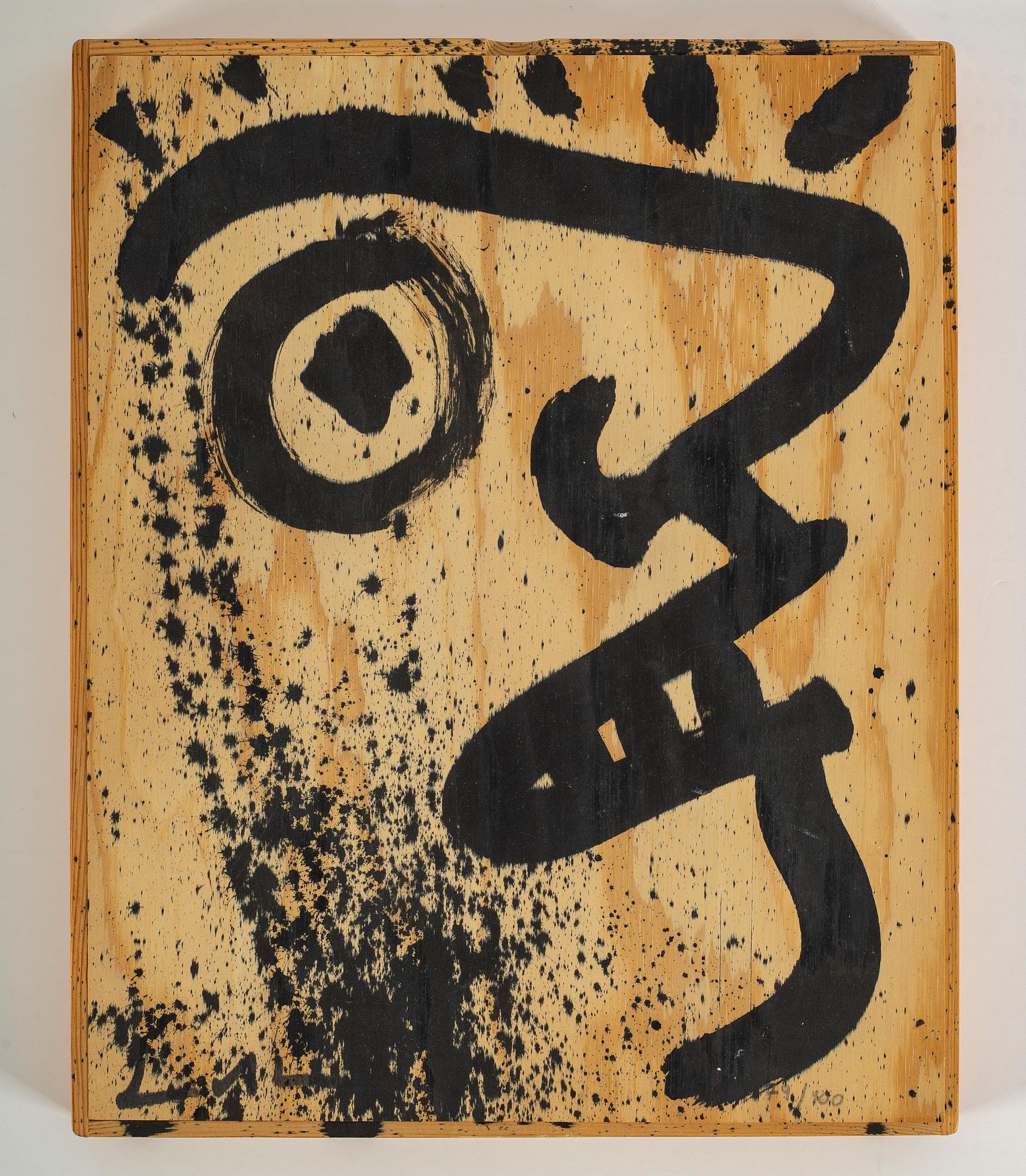 BENGT LINDSTRÖM, portfolio with 15 litographs in colour. Signed and numbered 79/100.