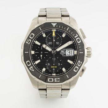 TAG Heuer, Aquaracer, chronograph, wristwatch, 43 mm.