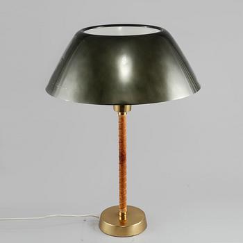 BORDSLAMPA, mässing, Lisa Johansson-Pape, Orno, Finland, 1950-tal.