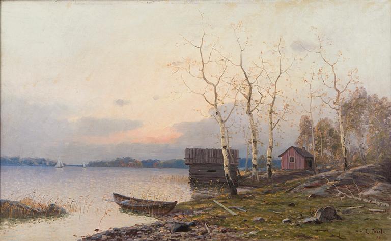 Eugen Taube, Coastal Landscape.
