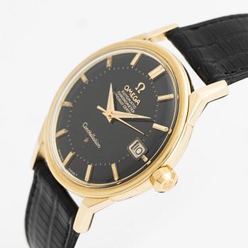 Omega, Constellation, Calendar, "Pie-Pan", ca 1966.