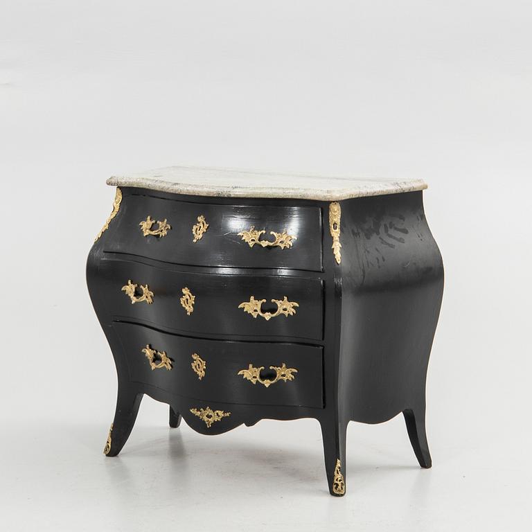 Chest of drawers, Rococo style, 20th century.