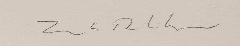 JACOB DAHLGREN, färgetsning, signerad och numrerad e.a.