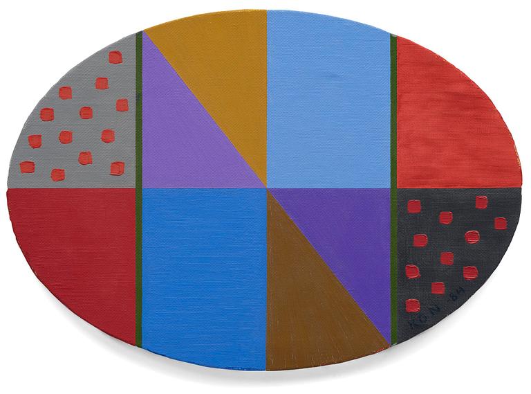 KG Nilson, Oval composition.
