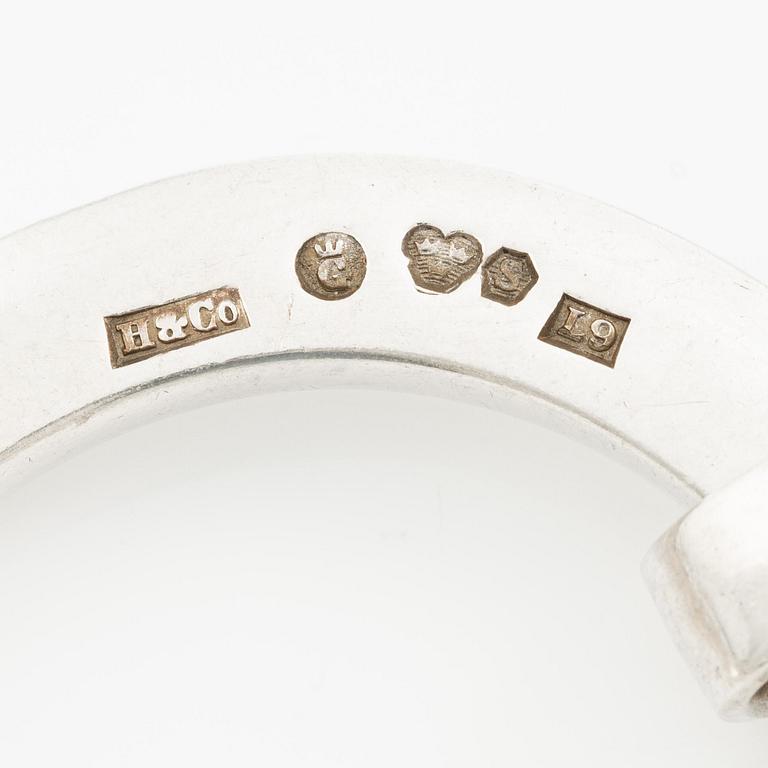 Sven-Erik Högberg, a necklace, sterling silver, Gothenburg 1991.