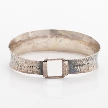 Väinö Hamara, bracelet, silver, Helsinki, 1965.