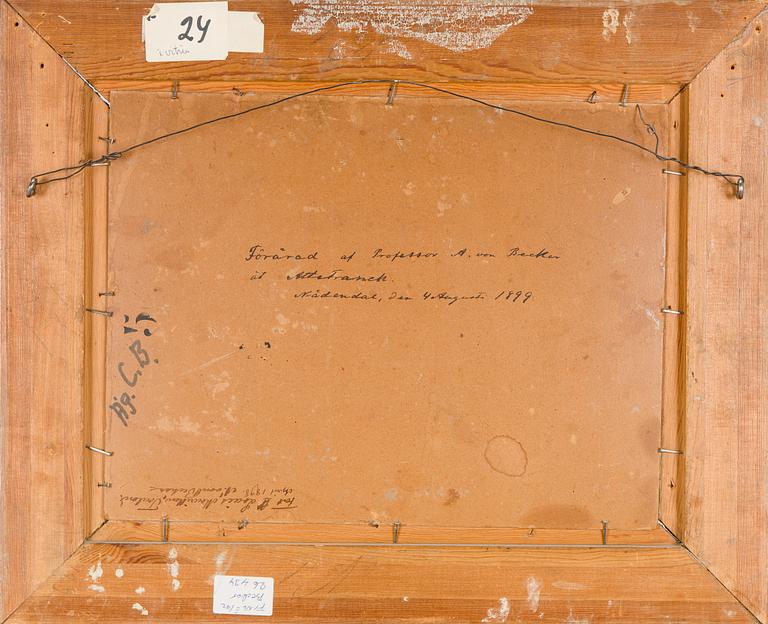 Adolf von Becker, Fransk Fästning.