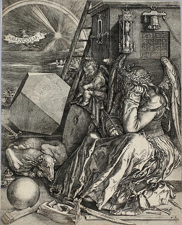 ALBRECHT DÜRER resp ADRIAN MATHAM, efter, gravyrer, senare avdrag.