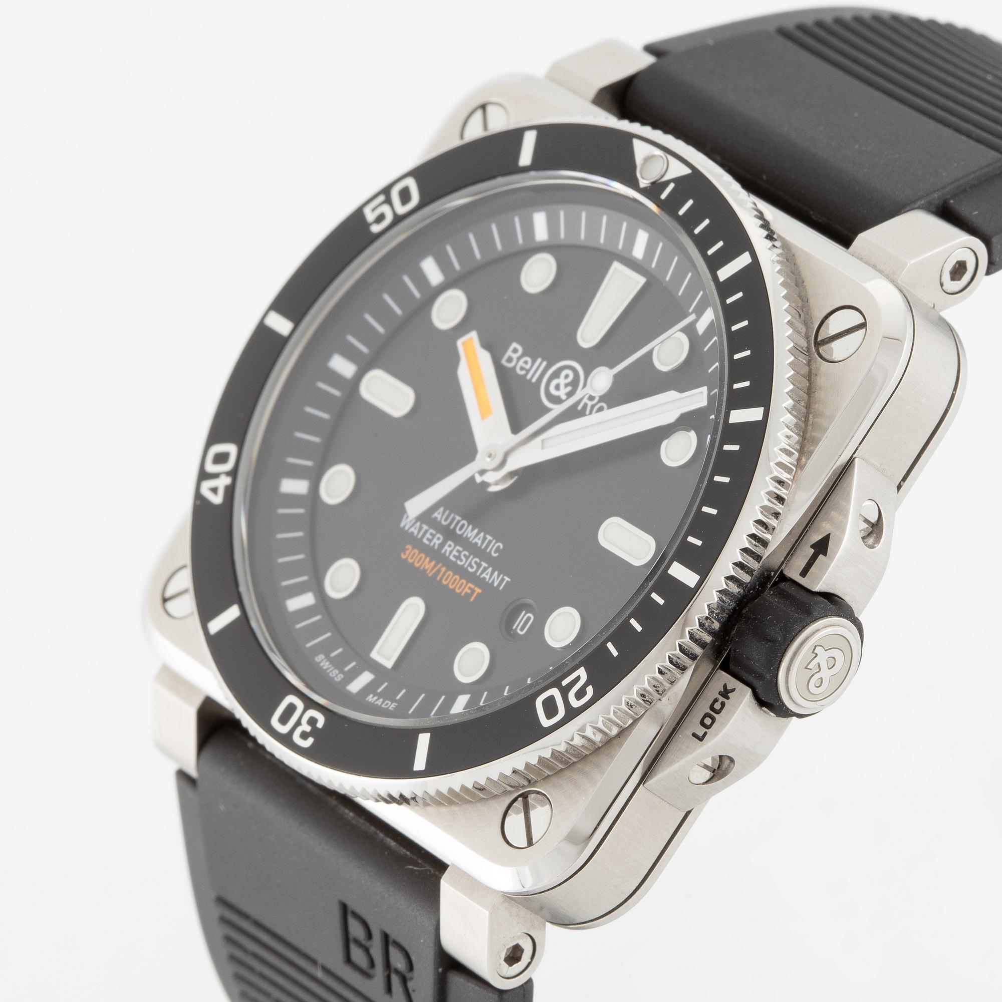 Bell & Ross, BR 03-92 Diver, wristwatch, 42 mm.