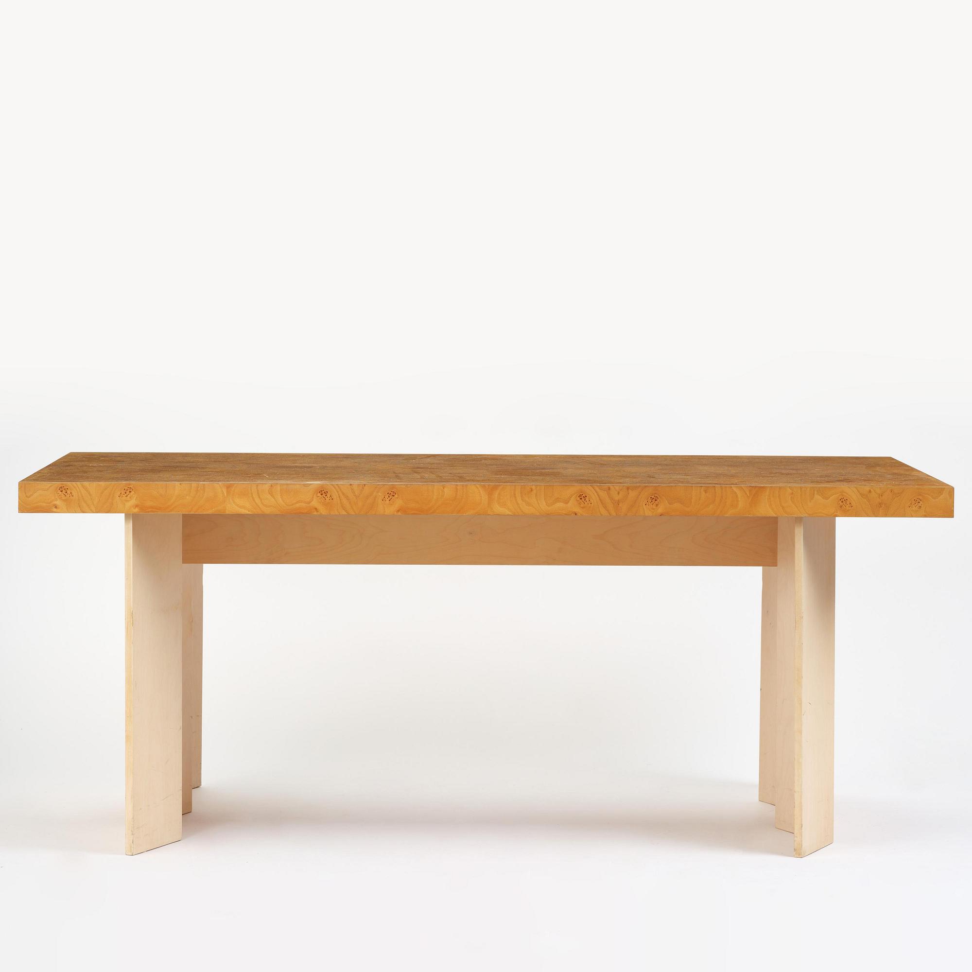 Axel Wannberg, matbord, unikt, egen studio, Stockholm, 2015.