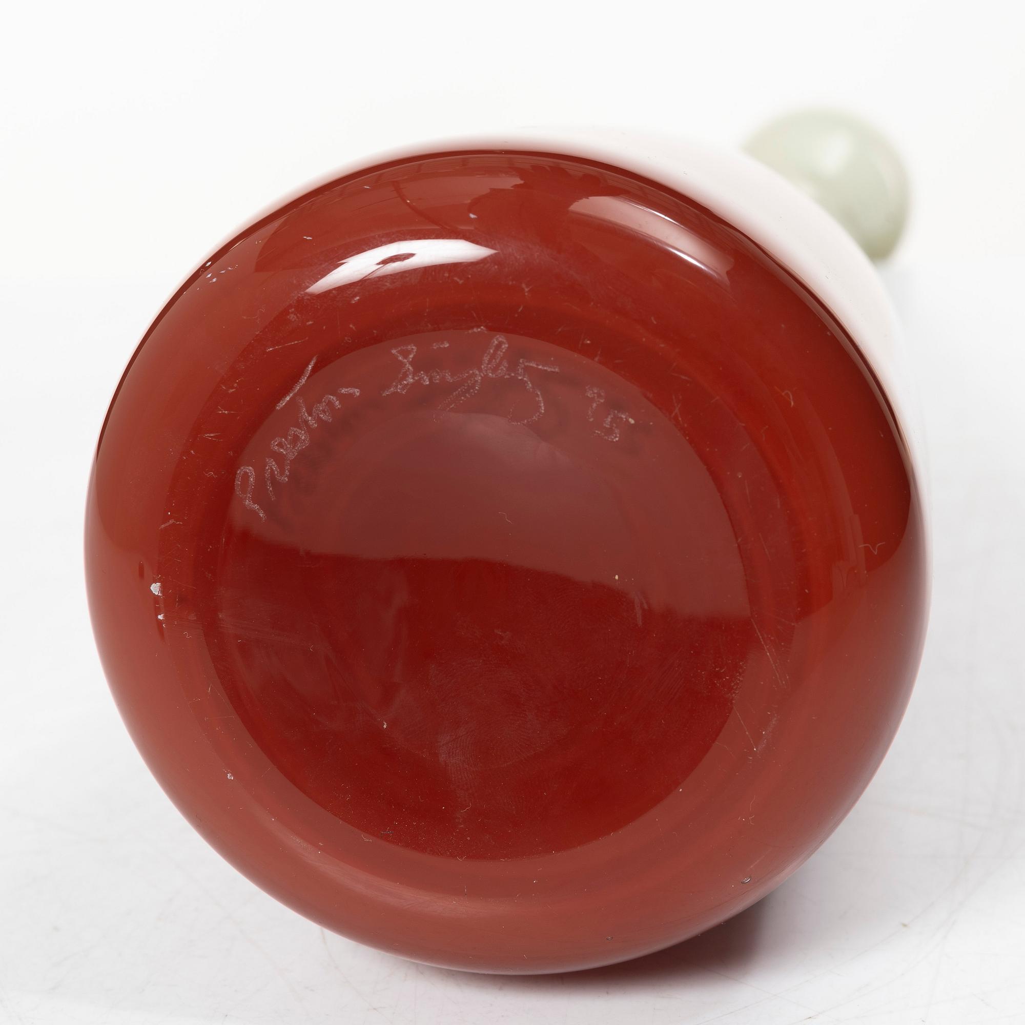 Preston Singletary, Bottle, "Genie", glass, Seattle 1995.