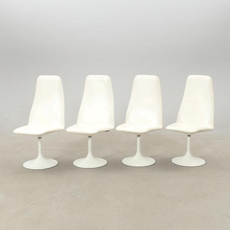 Johansson Design chairs, 4 pcs "Viggen", late 20th century.