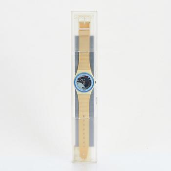 Swatch, White Knight, wristwatch, 34 mm.