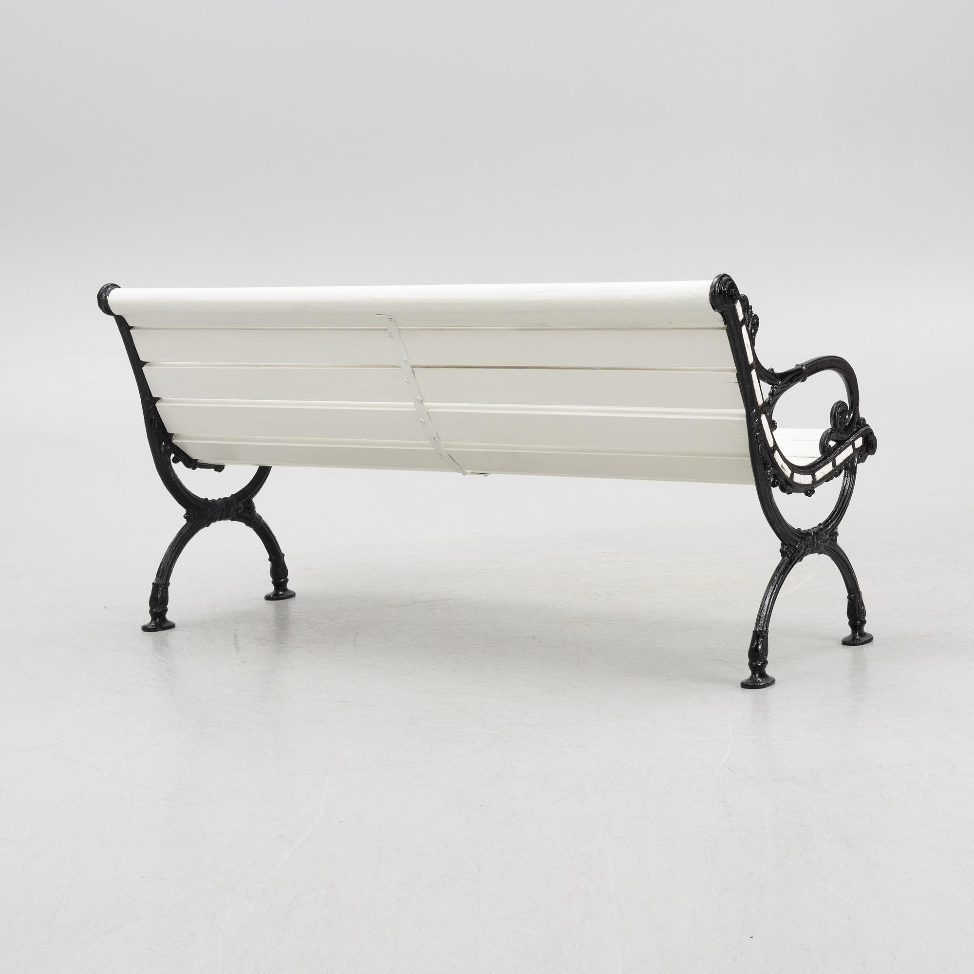 Trädgårdssoffa, 1900-tal.