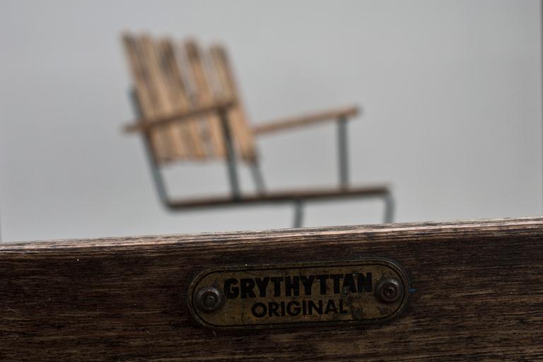 KARMSTOLAR, 4 st, OCH BORD. "A2" Grythyttan.