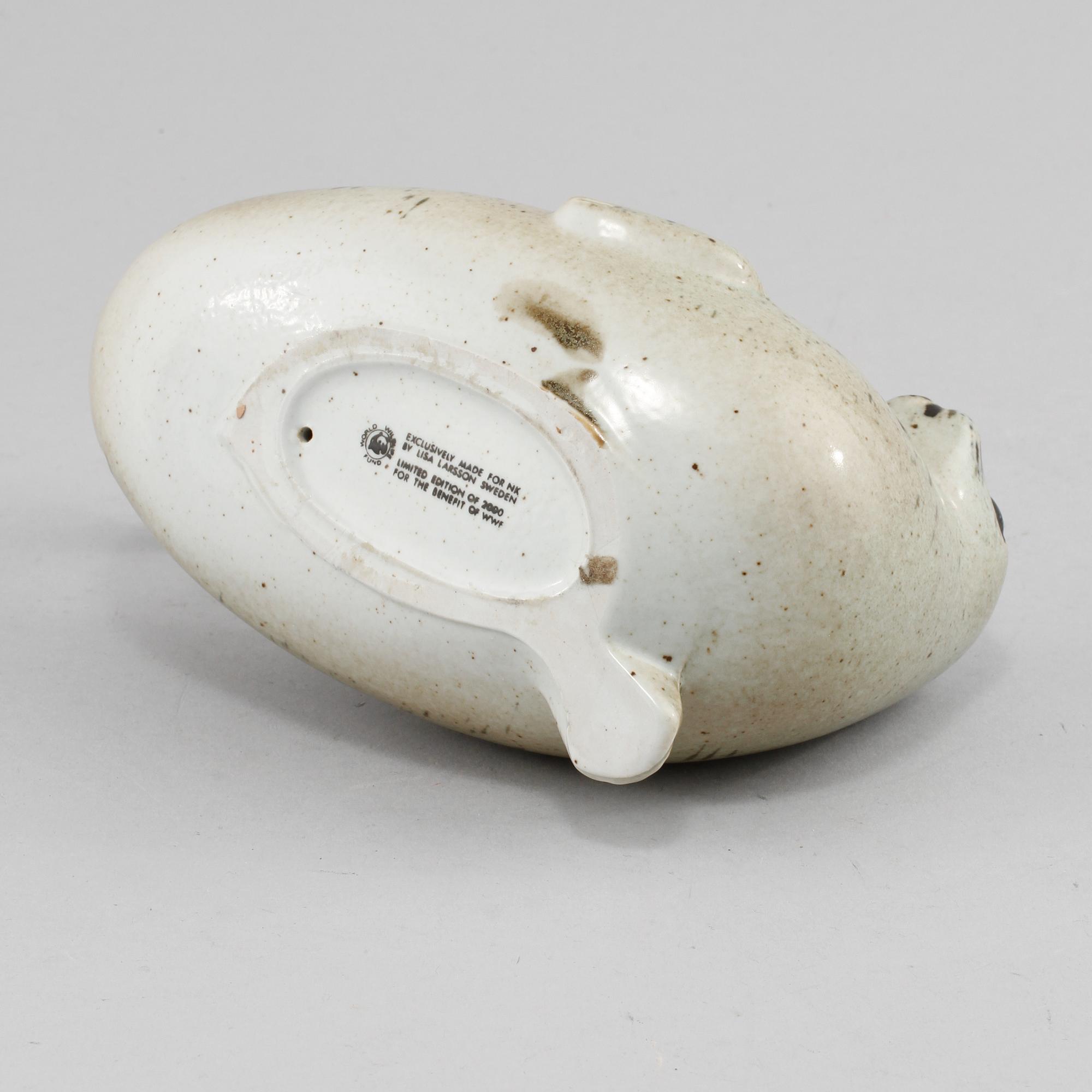 FIGURIN, stengods, Lisa Larson, WWF och Nordiska Kompaniet, 1975-1981.