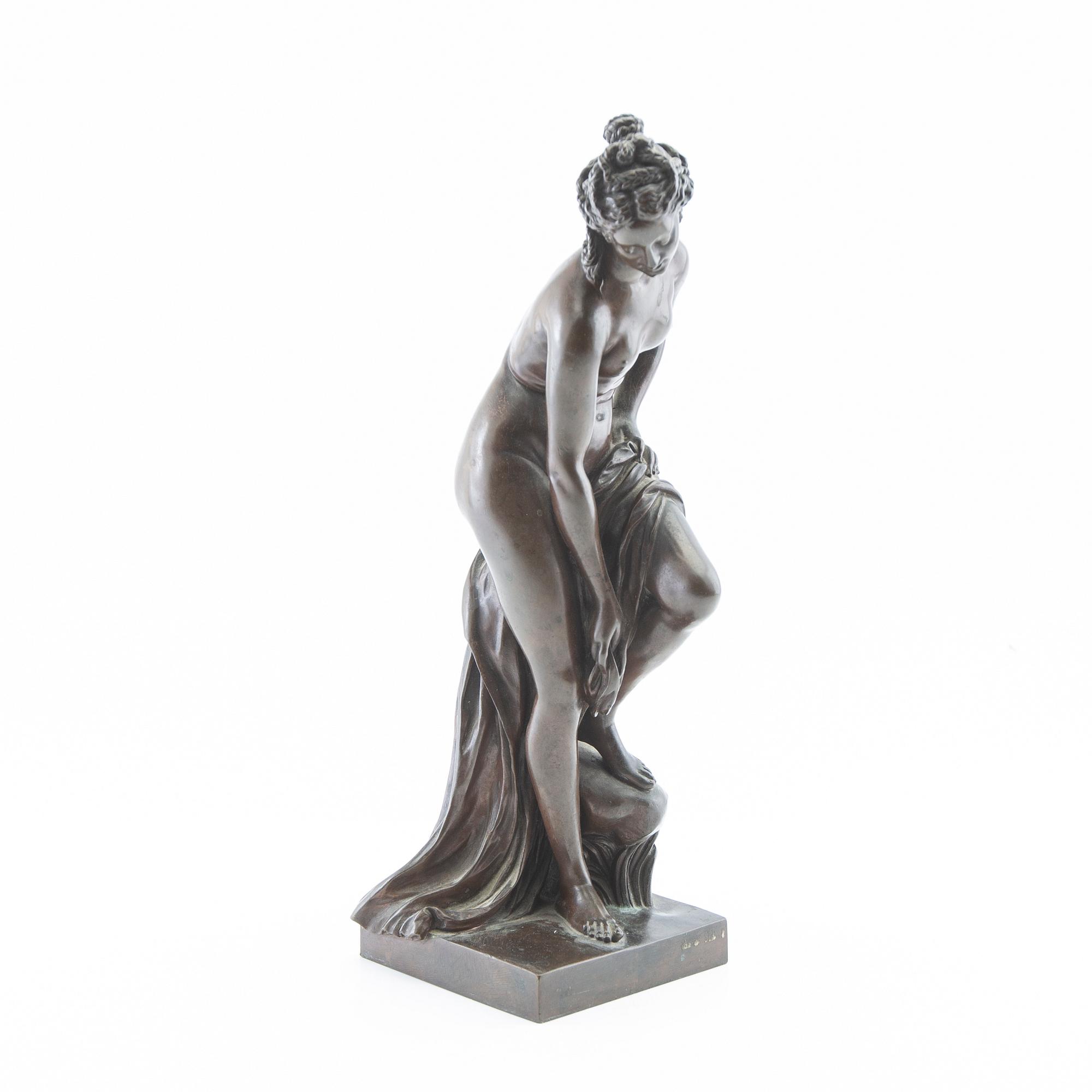 Christophe Gabriel Allegrain, after Antique-style figure.