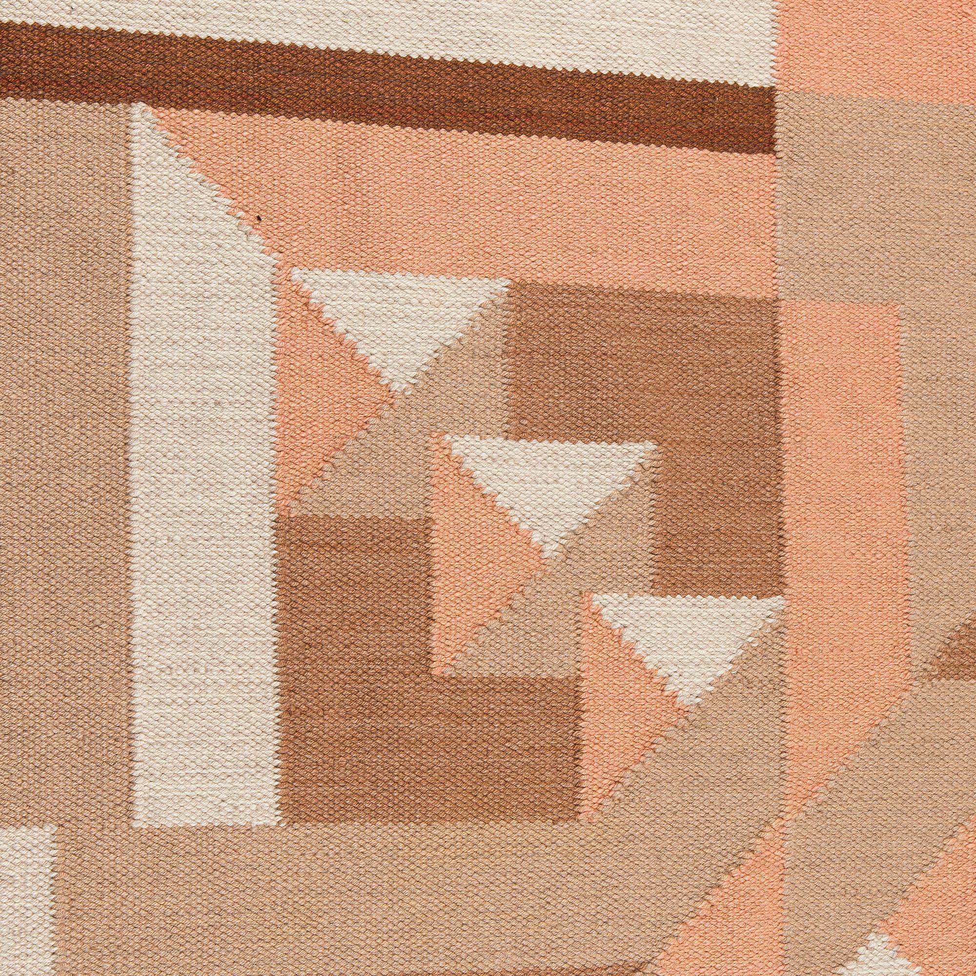 Greta Skogster-Lehtinen, hårgarnsmatta, Kodiksamin Mattokutomo. 1930-tal. Ca250 x 196 cm.