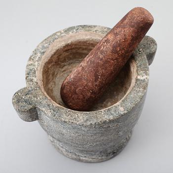 MORTEL, kolmårdsmarmor, 1800-/1900-tal.