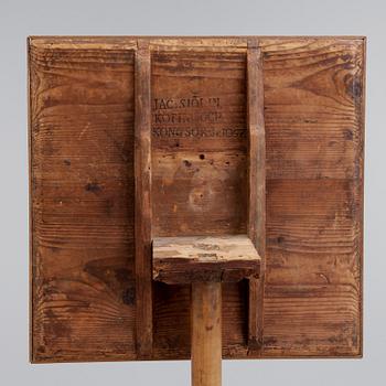 FÄLLBORD, av Jacob Sjölin (mästare i Köping och Kungsör 1767-1785).
