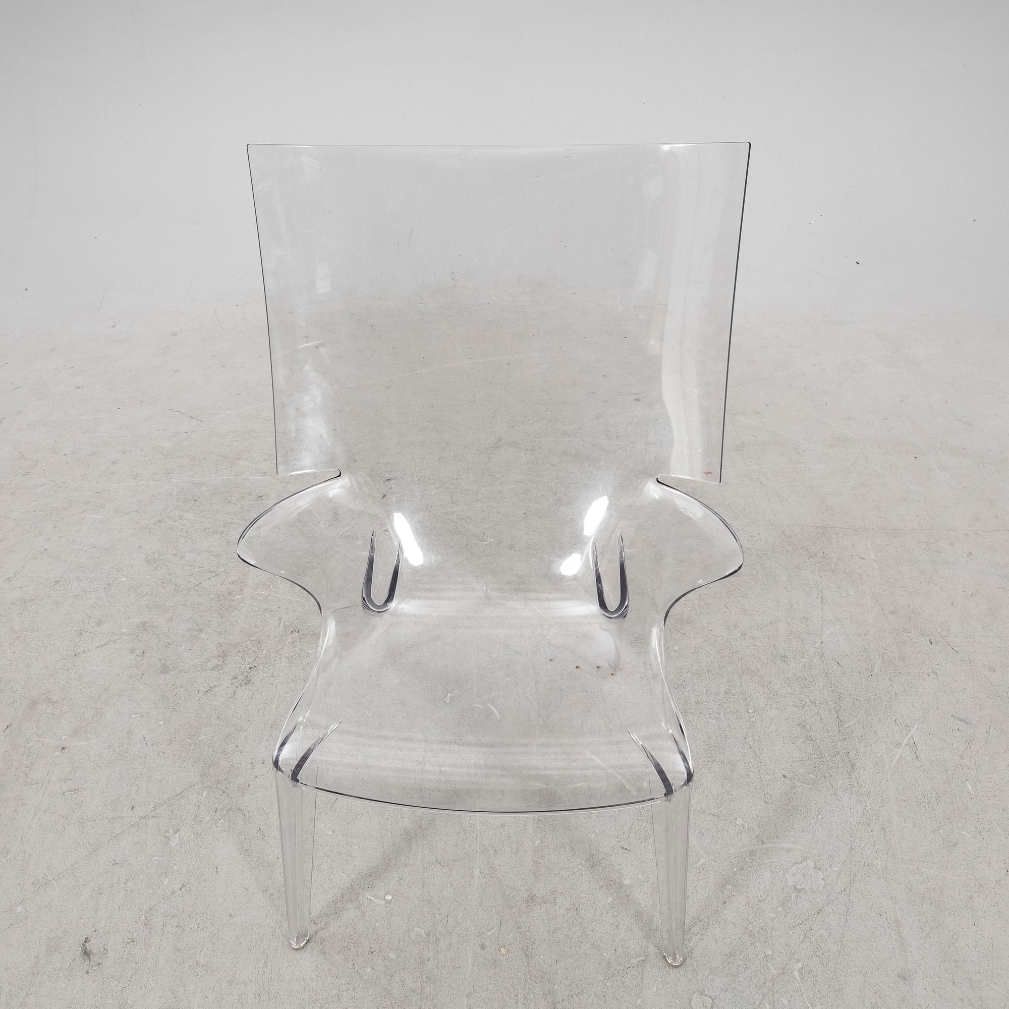 Philippe Starck, armchair "Uncle Jim" Kartell late 20th century.