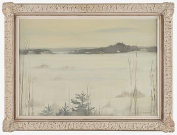 Eero Nelimarkka, Vinterlandskap.