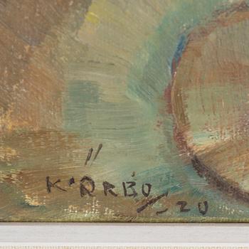 KARL ÖRBO, oil on canvas, signed and dated -20.