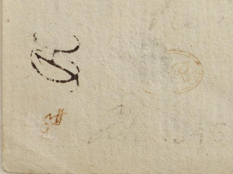 REMBRANDT HARMENSZ. VAN RIJN, etsning. Ca 1654 (Möjligen 1700-talsavdrag).