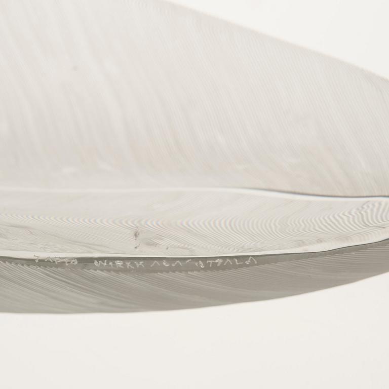 FAT, kamslipat glas, signerad Tapio Wirkkala Iittala.