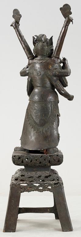 SKULPTUR, brons. Japan, 1800-tal.