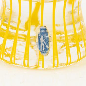 A set of six 'Strikt' glasses, Johansfors, 1950's.