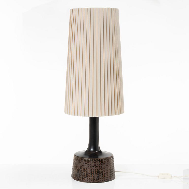 Stig Lindberg, Table lamp, Gustavsberg studio, 1977.