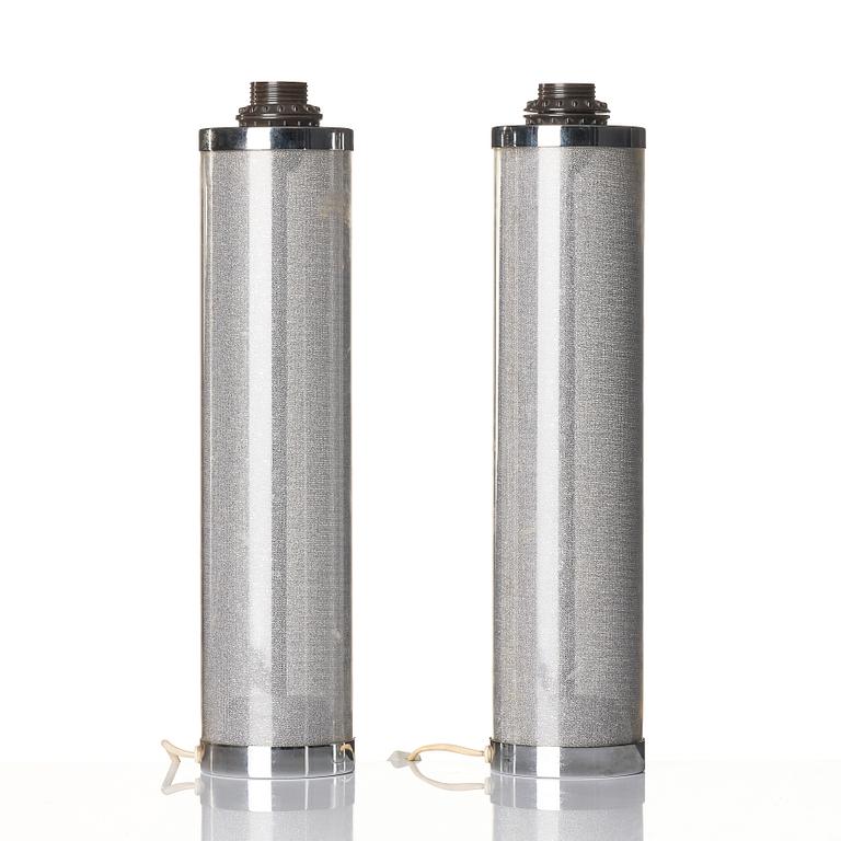 Table lamps, a pair, Bergboms.