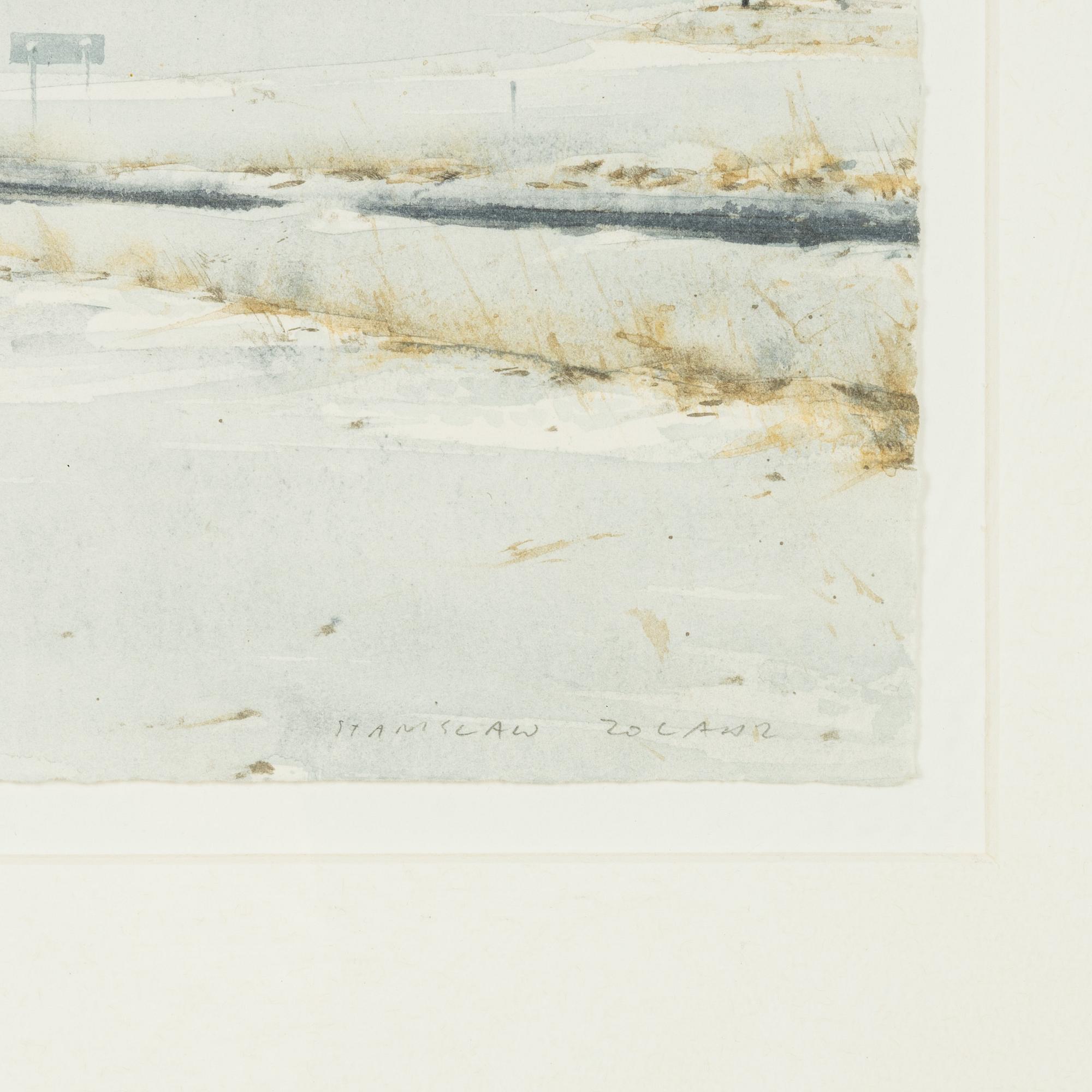 Stanislaw Zoladz, Vinterlandskap.
