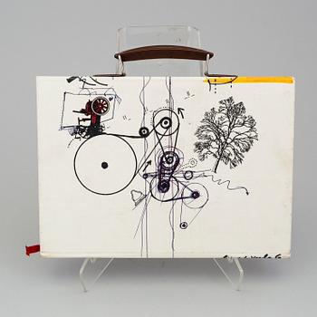 BOK, "Jean Tinguely Méta" av Tinguely och KG PONTUS HULTÈN, Moderna Museet, Malmö 1972.