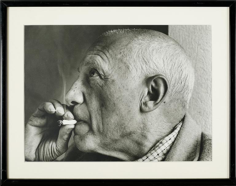 silver gelatin photograph, signed.