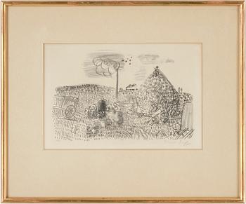 Raoul Dufy · RAOUL DUFY, litografi, signerad och numrerad 69/100.