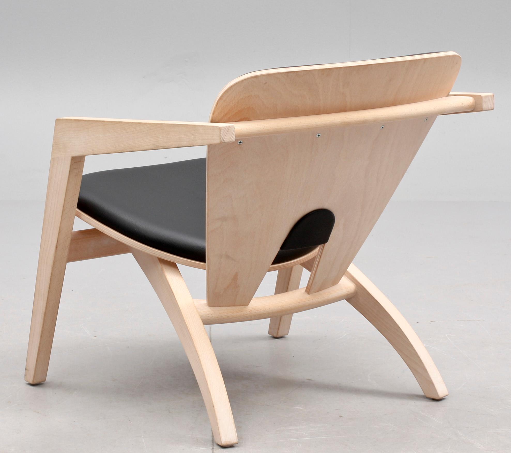 FÅTÖLJ, GE 460, "Butterfly", Hans J Wegner för Getama.