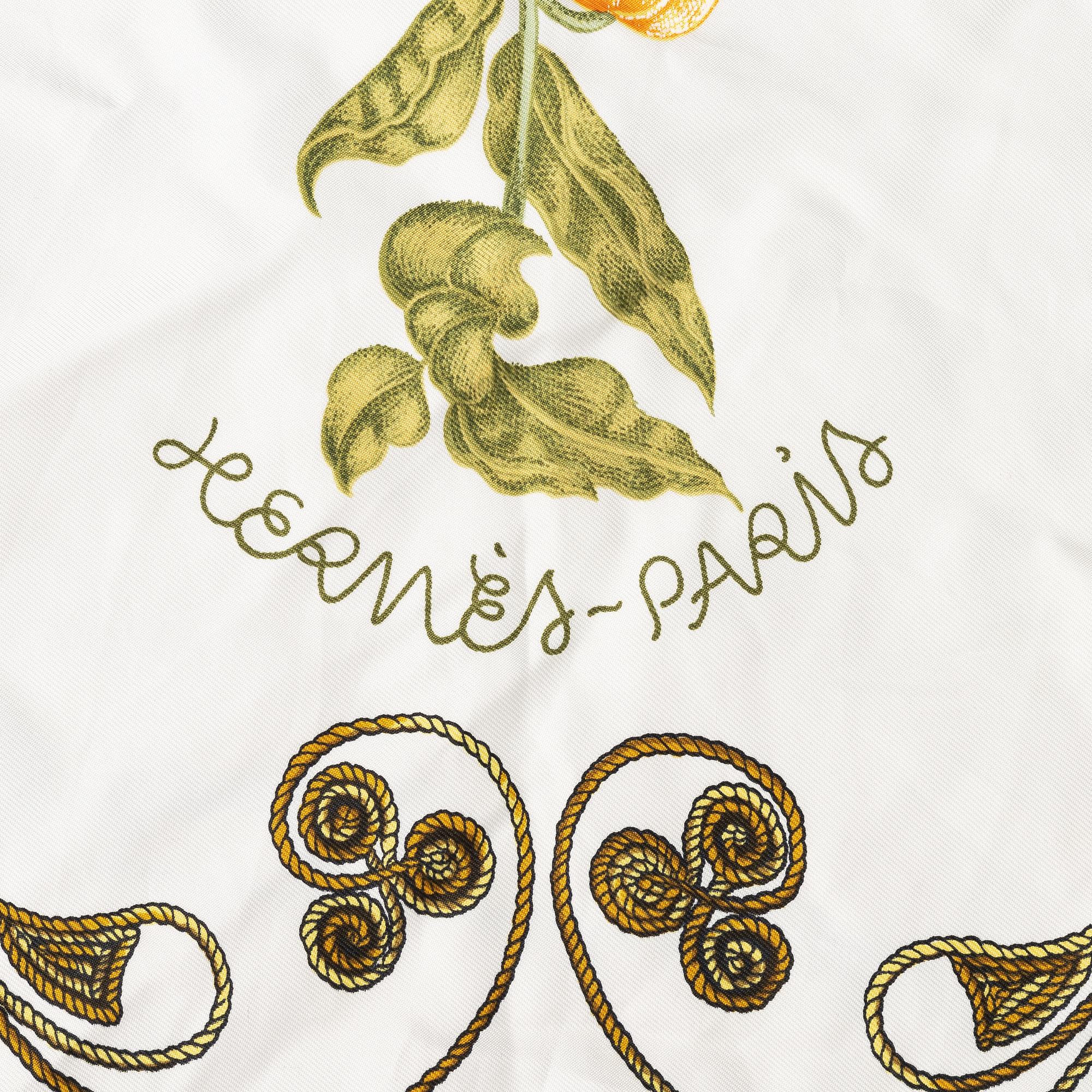 Hermès, an 'Arabesques' scarf.