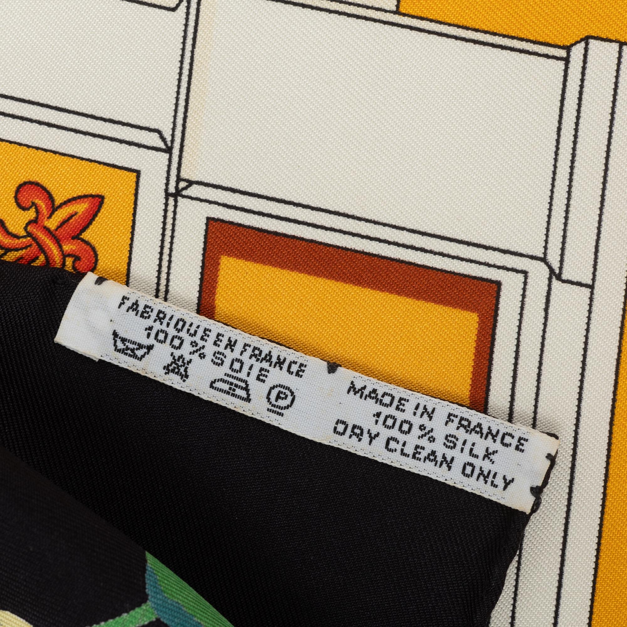 Hermès, scarf, “Royal Andalusian School”.
