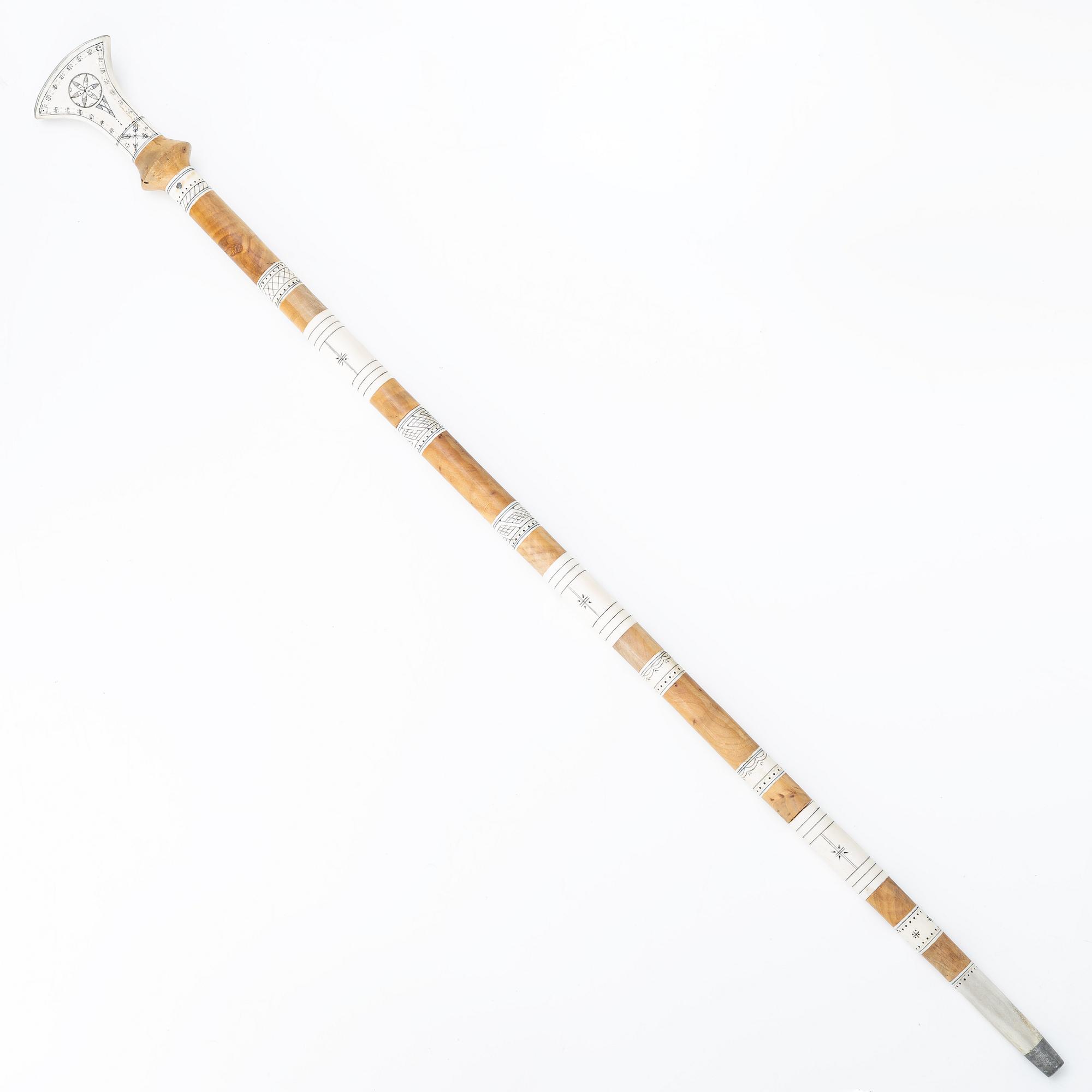 Calle Gran, stick, signed.