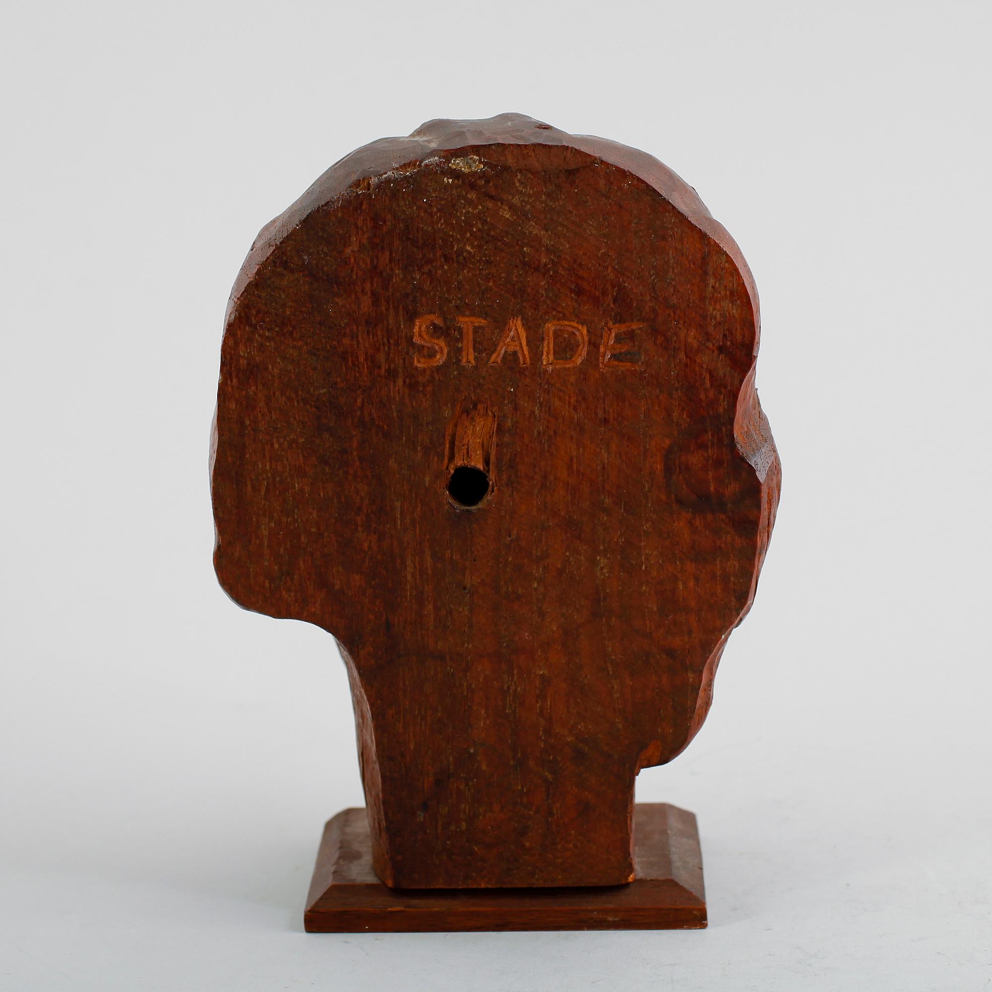 SKULPTUR, skuret trä, 1900-talets första hälft.