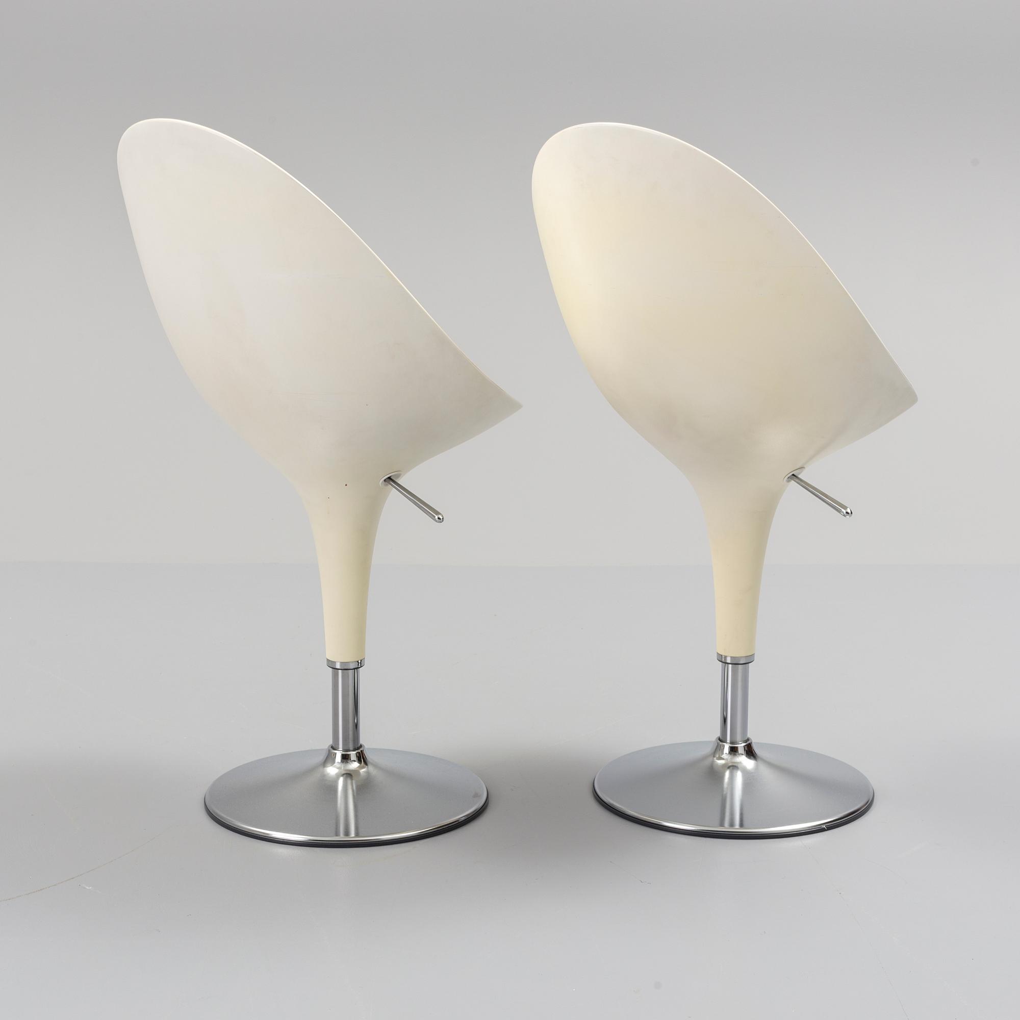 A set of eight 'Bombo' chairs by Stefano Giovanni, Magis.