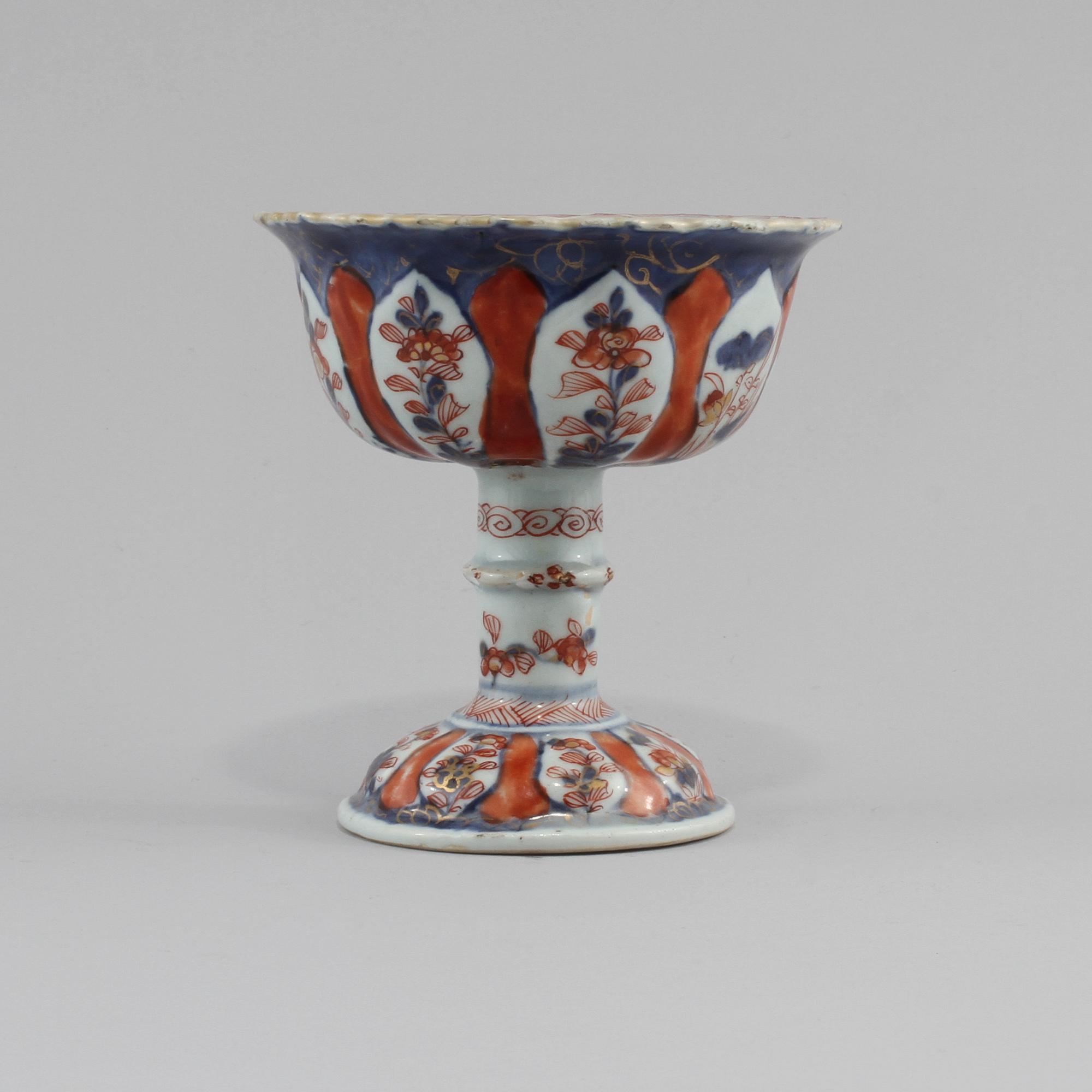 STEMCUP, porslin, Kina, 1700-tal.